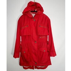 BCBG Generation Hooded Anorak Utility Style‎ Jacket - Women's Size XXS